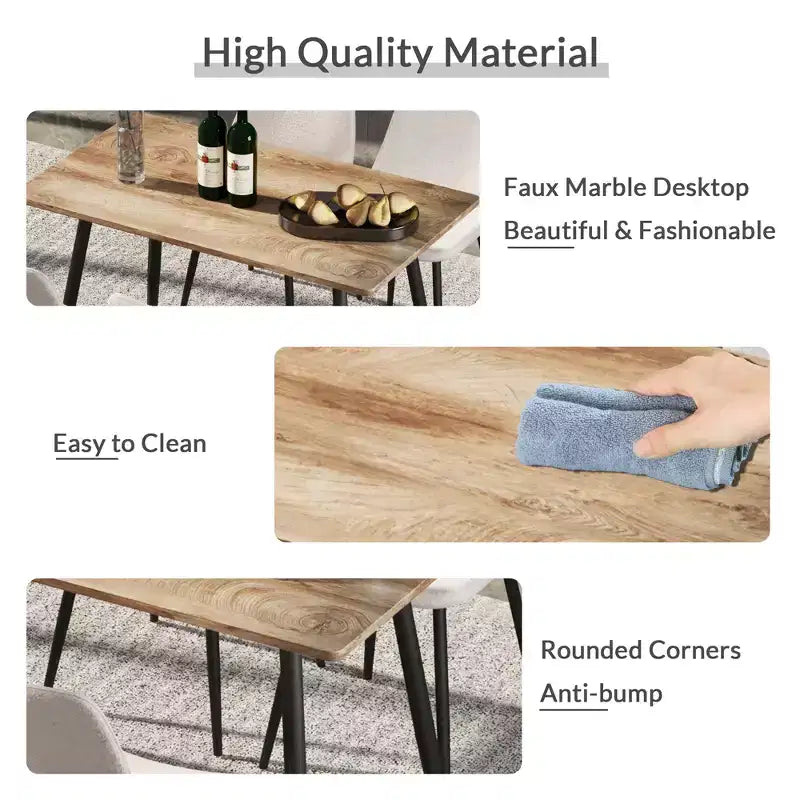 Tavolo da pranzo moderno in legno