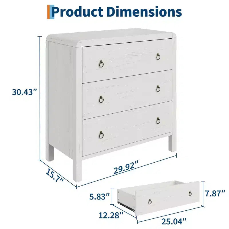 Cassettiera - Comò in legno per camera da letto/soggiorno (organizer per armadio, design moderno)