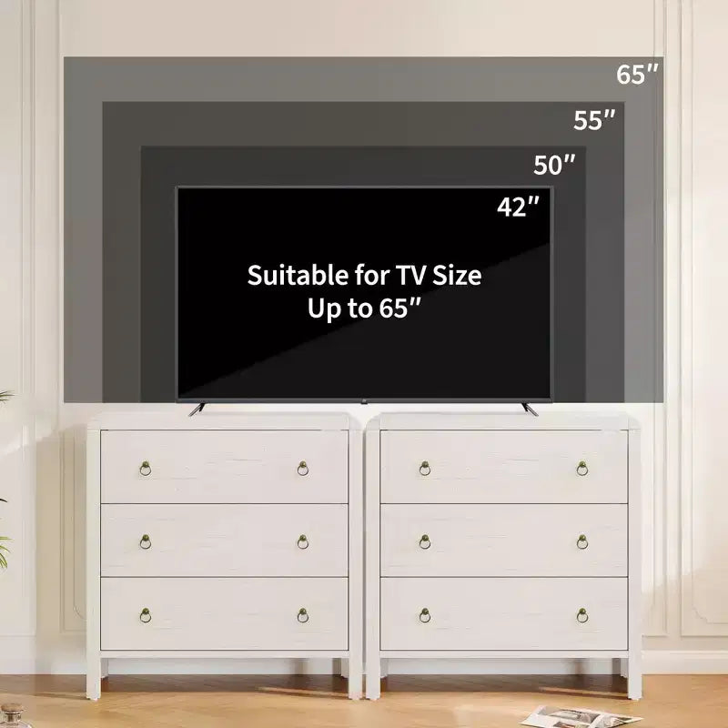 Cassettiera - Comò in legno per camera da letto/soggiorno (organizer per armadio, design moderno)